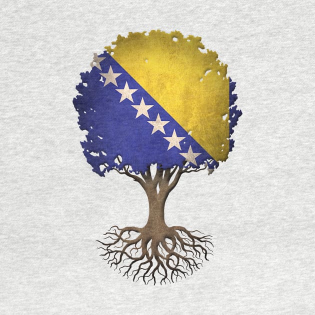 Tree of Life with Bosnian Flag by jeffbartels